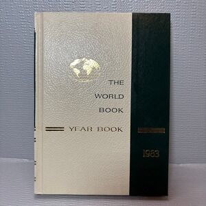 1983‎ World Book Year Book Vintage Hardcover Encyclopedia Supplement 1982 Events